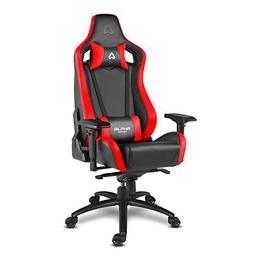 Alpha Gamer Polaris Racing Silla Gaming, Negro/Rojo