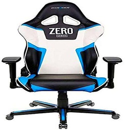 Dxracer - Silla Gaming rz118 Negro, Azul y Blanco