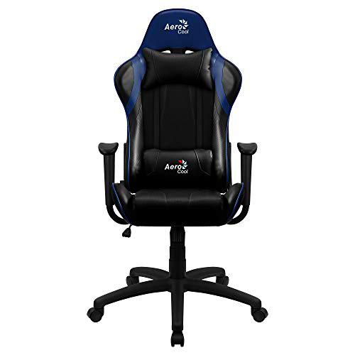 Aerocool Silla Gaming, AeroSuede Transpirable, Respaldo Ajustable