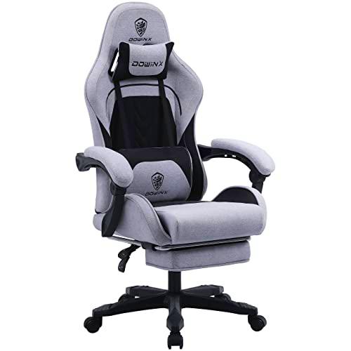 Dowinx Silla de gaming ergonómica con soporte lumbar de masaje