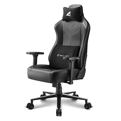 Sharkoon Silla Gaming SKILLER SGS30 Negro Blanco 165º