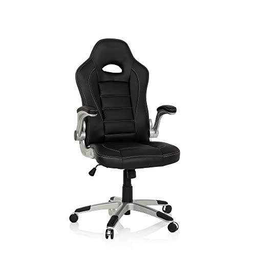 hjh OFFICE 621891 Silla Gaming Game Sport Piel sintética