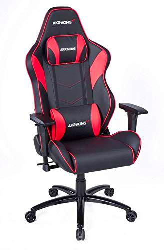 AKRacing Silla Gaming, Rojo, Normal