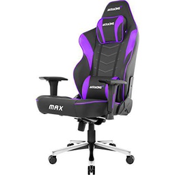 AKRacing Silla Gaming, Negro Y Azul, Ancho