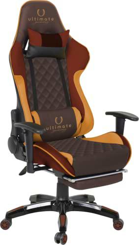 Ultimate Gaming Orion Silla Gaming, Cuero sintético