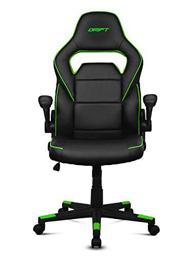 Drift DR75 - Silla de gaming de piel sintética , 66 x 53 x 115-123 cm