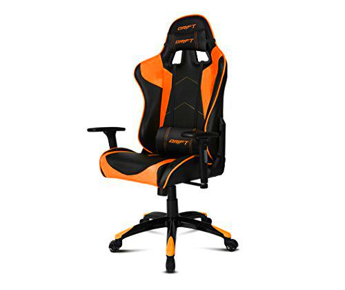 Drift DR300BO - Silla Gaming profesional, polipiel