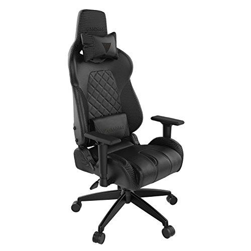 GAMDIAS Achilles-Silla de Gaming con Kit, reposabrazos 2D y Respaldo Ajustable 150º Totalmente Giratorio