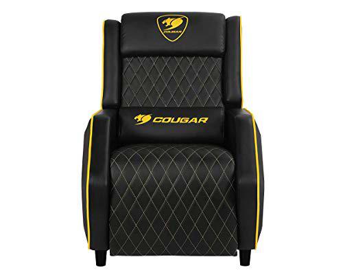 COUGAR Silla para Videojuegos, Negro y Dorado, Ancho