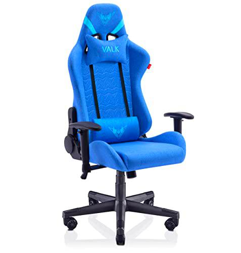 VALK Nyx - Silla Gaming de Tela Transpirable, Silla Gamer Tela