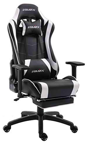 Dowinx Silla Gaming Sillón Reclinable Ergonómica para Computadora con Soporte Lumbar Masaje