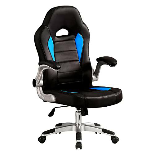 SHIITO | Silla Gaming | | Modelo Noah - DR083 | Negro y Azul