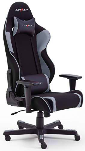 DX RACER R2 Silla de Escritorio, Tela, Piel sintética