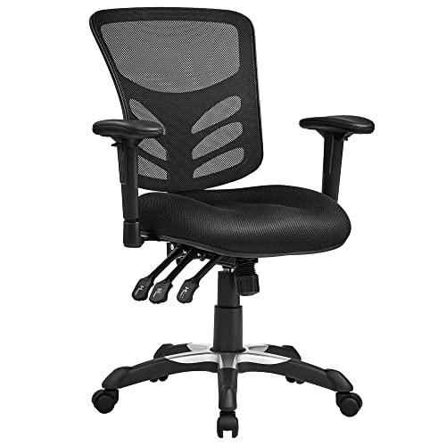 SONGMICS Silla de Oficina ergonómica, Silla de Escritorio