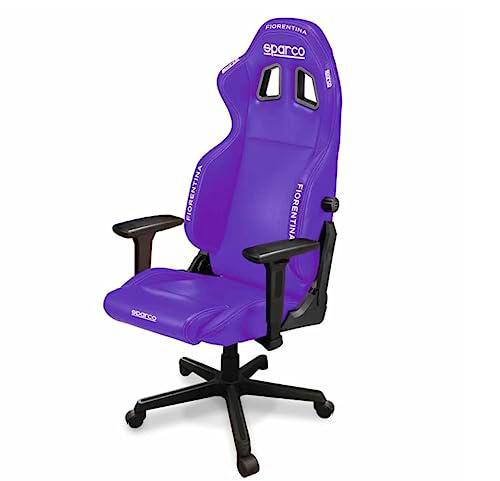 Sparco Icon Silla DE Gaming, Poliuretano, Violeta, Talla única