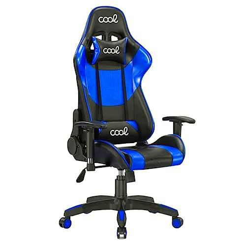 COOL SMARTPHONES &amp; TABLETS ACCESSORIES Sillón Gaming Premium Cool Tucson Negro-Azul, Grande