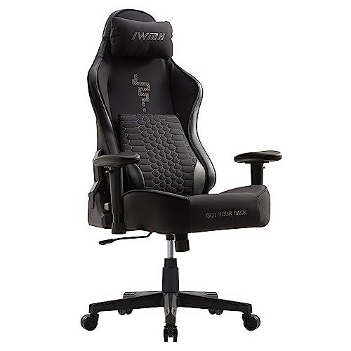 IWMH Silla Gaming, Silla de Juegos, Silla de Oficina Ergonómica,Silla Gamer