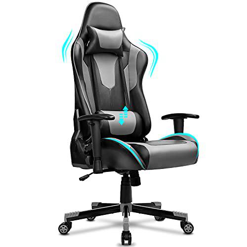 BASETBL Silla Gaming, Silla Gamer Ergonómico, Silla Racing Computadora Respaldo Alto