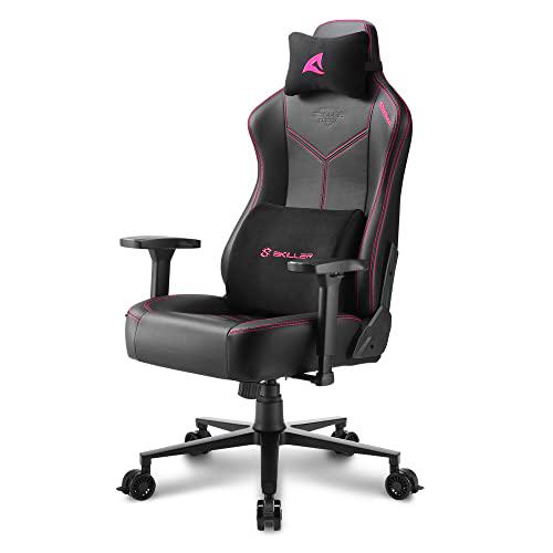 Sharkoon Silla Gaming SKILLER SGS30 Negro Rosa 165º