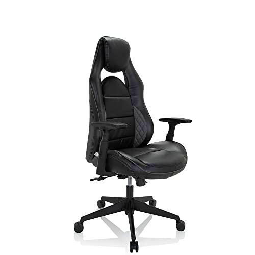 hjh OFFICE 738128 Silla Gaming Imola RC 01 Piel sintética Negro