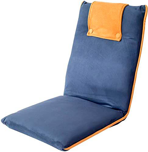 bonVIVO Sillon Lectura - Cojin de Suelo con Respaldo Reclinable para Cama y Sofa