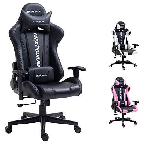 MaxPodium Skilled Silla Gaming - Silla de Oficina ergonómica