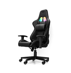 ONAJI Silla Gaming Akuma Pro RGB Black, Negro, Regular