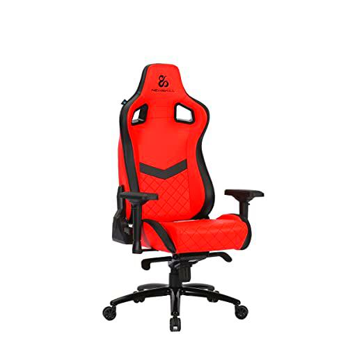 Newskill Silla Gamer Osiris, Piel Sintética y Carbono