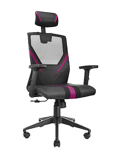 MARSGAMING MGC-Ergo Morado, Silla Gaming Ergonómica