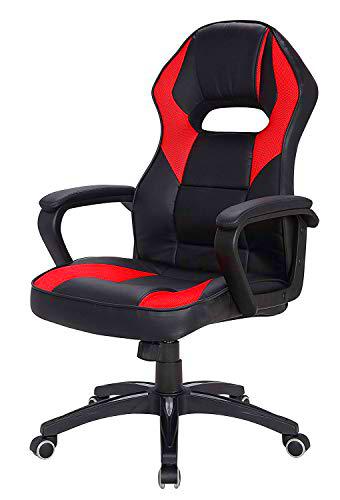 Rebecca Mobili Silla para Gamers, Estudio Sillón de Oficina Gaming Negra