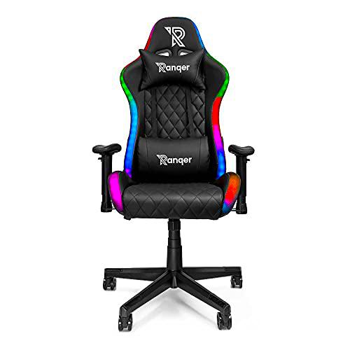 Ranqer Halo RGB/LED Silla de Gaming | Con Iluminación LED RGB