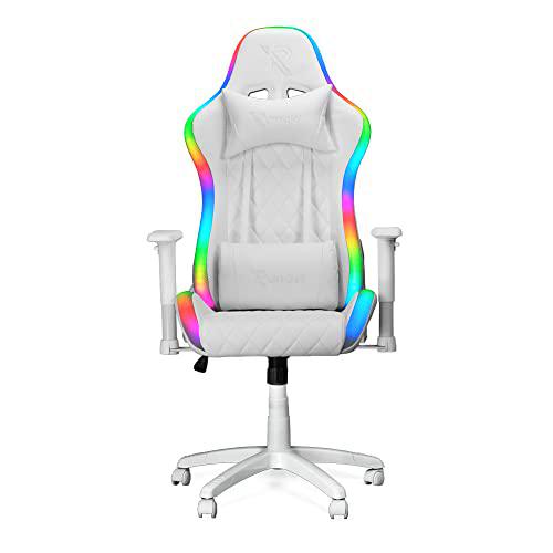 Ranqer Halo RGB/LED Silla de Gaming | Con Iluminación LED RGB