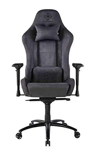 Deltaco Gaming DC440D Silla para Juegos, Material de Gamuza