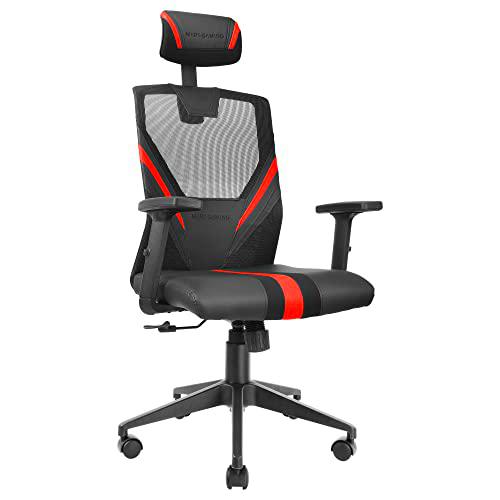 Mars Gaming MGC-ERGO Rojo, Silla Gaming Ergonómica