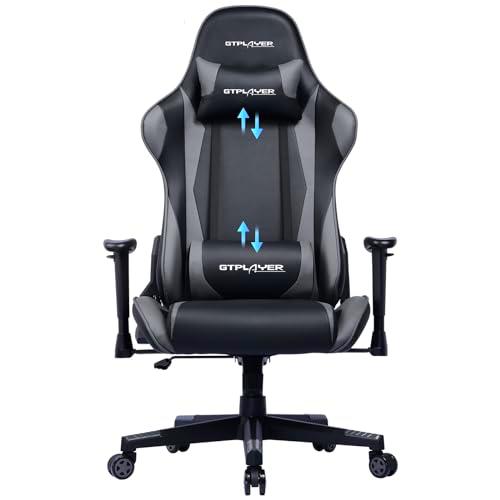 GTPLAYER Silla de oficina para videojuegos, silla ergonómica