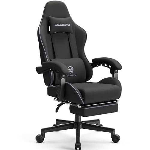 Dowinx Silla para Videojuegos ergonómica con Soporte Lumbar