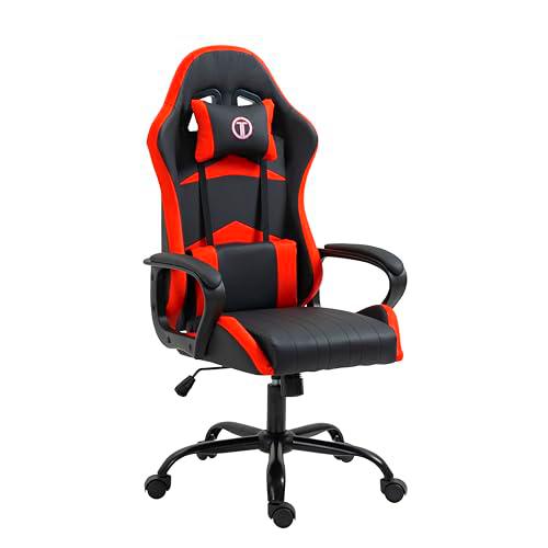 TITANO Lion Gaming Silla de oficina ergonómica con altura ajustable