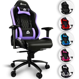 KLIM Esports Silla Gaming Ergonómica - Nuevo 2023 - con Soporte Lumbar y Cervical