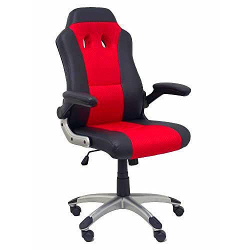 Sovica Silla Gaming Talave similpiel Negro y Rojo.