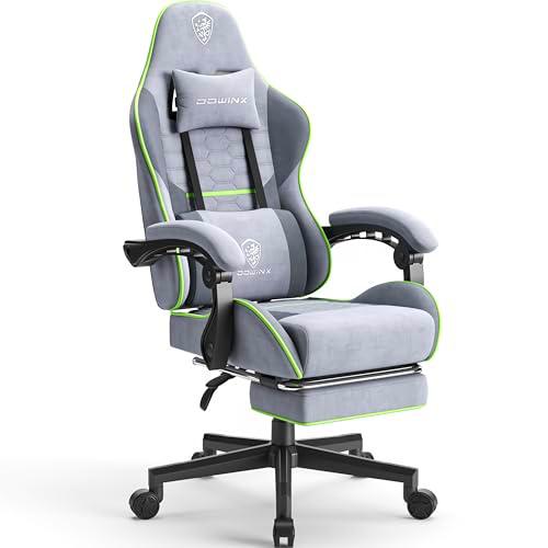 Dowinx Silla de Gaming ergonómica con Soporte Lumbar de Masaje