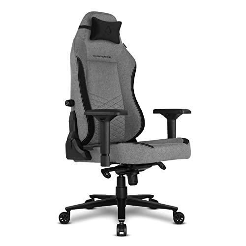 Alpha Gamer Alegra Fabric Silla Gaming, Cinza, One Size