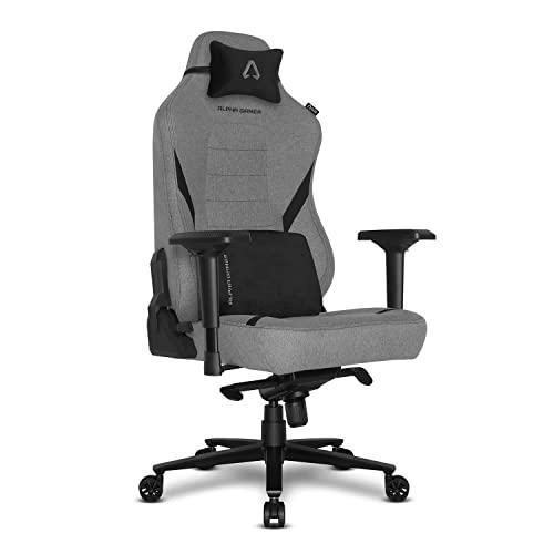 Alpha Gamer Phenix Silla Gaming, Gris/Negro, One Size