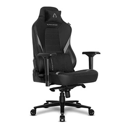 Alpha Gamer Phenix PU Leather Silla Gaming, Gris/Negro