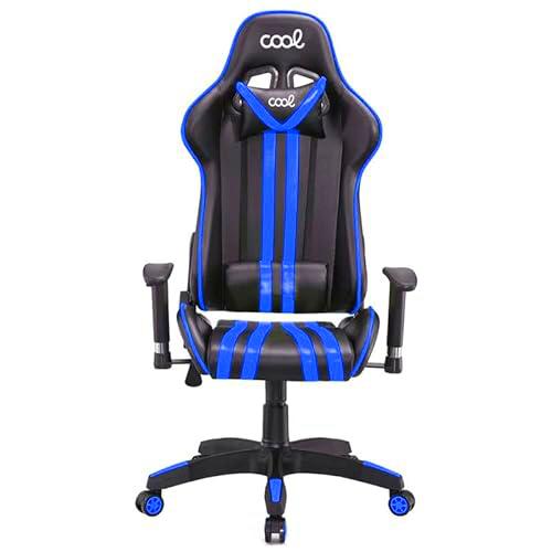 COOL SMARTPHONES &amp; TABLETS ACCESSORIES Sillón Gaming Premium Cool Ottawa Negro-Azul, Grande