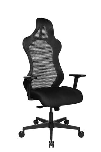 TOPSTAR Sitness RS Sport Silla de Gaming, Negro/Negro