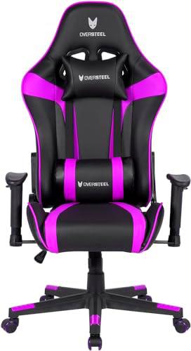 Oversteel ULTIMET V2 Silla Gaming, Morado, Mediano