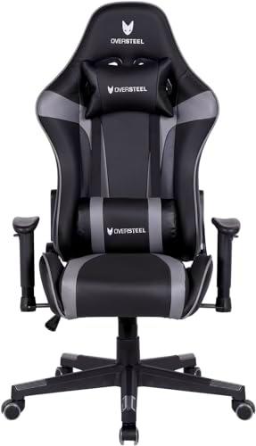 Oversteel ULTIMET V2 Silla Gaming, Gris, Mediano