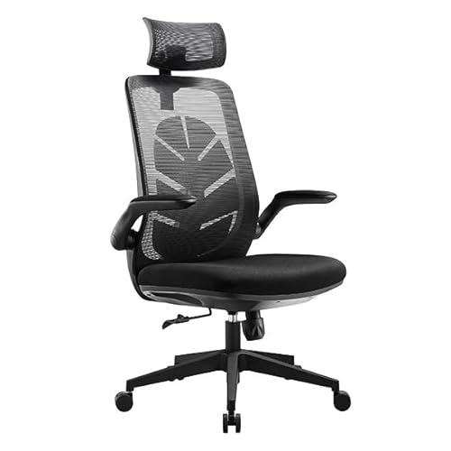 Subsonic Silla de oficina ergonómica I-Care Leaf, Silla ergonomica con fibras transpirables