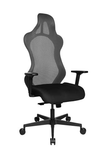 TOPSTAR Sitness RS Sport Silla de Gaming, Gris y Negro