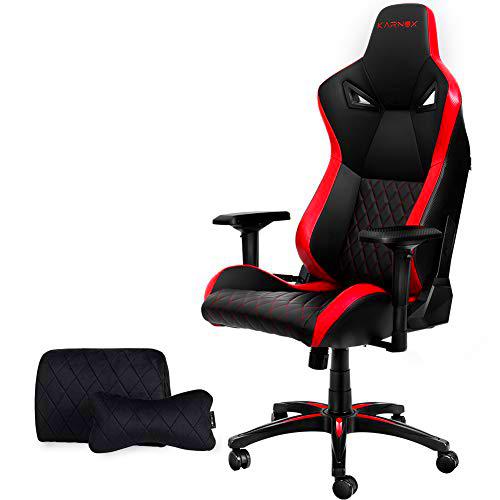 KARNOX Legend TR Silla de Oficina para Juegos Racing Style con Altura Ajustable y reposabrazos